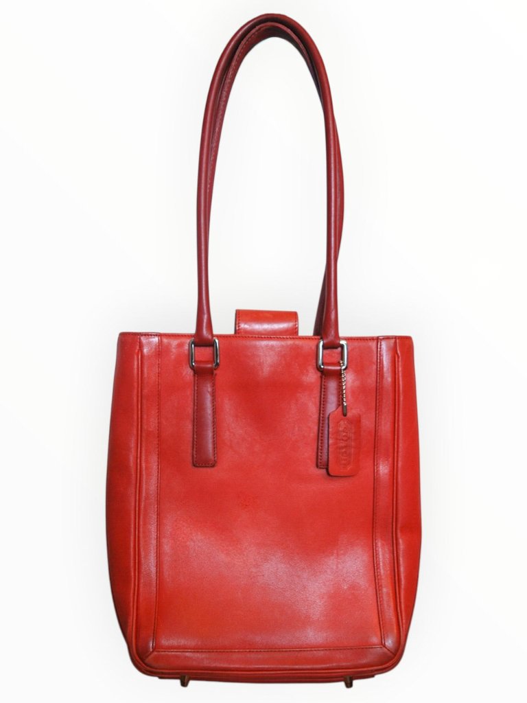 Rare Vintage Y2k Coach Bonnie's Legacy Slim Leather Tote (Style 9422)